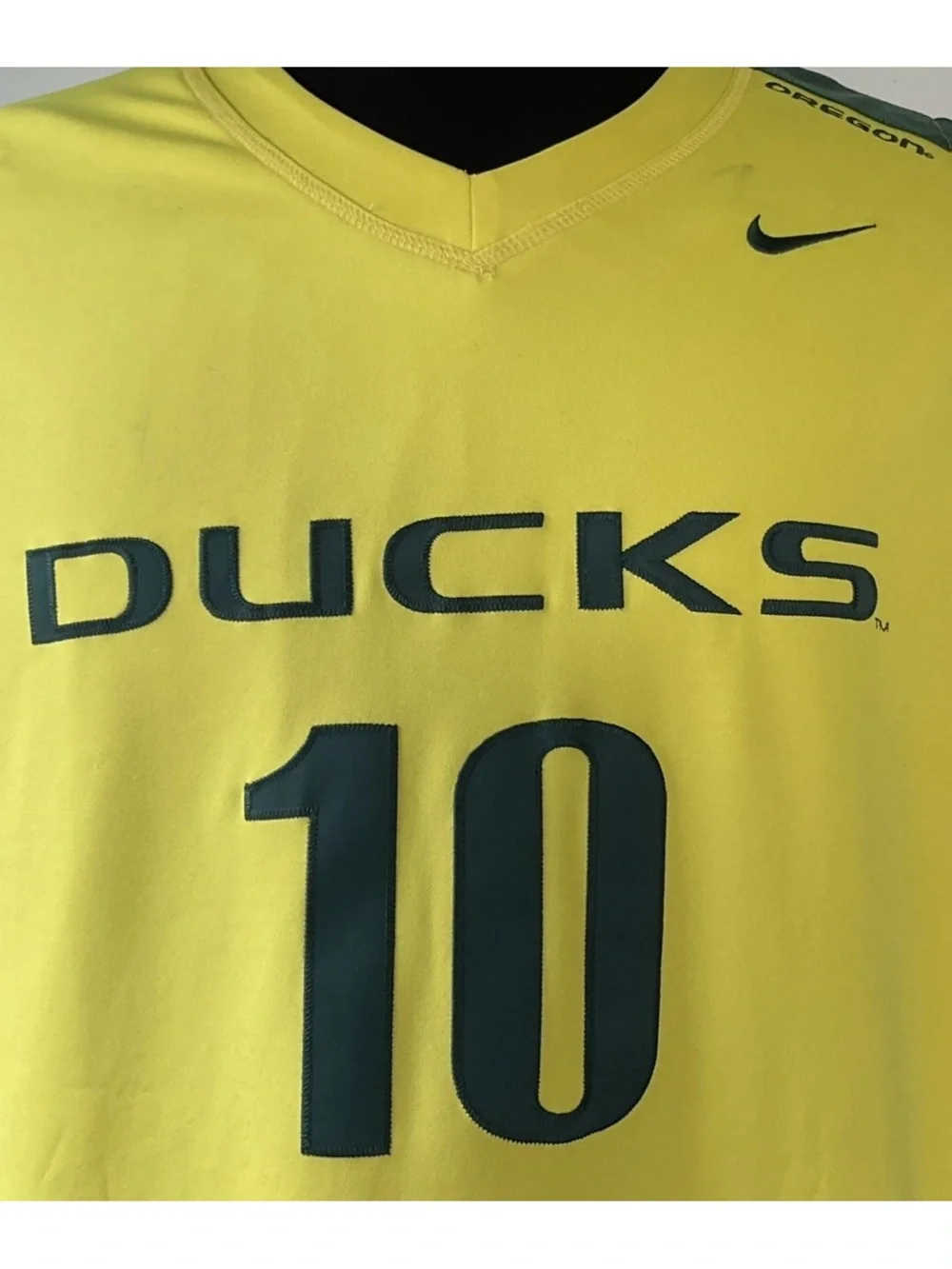 Nike Oregon Ducks Basketball Jersey Length +2 #10 Stitched Jersey Size XXL